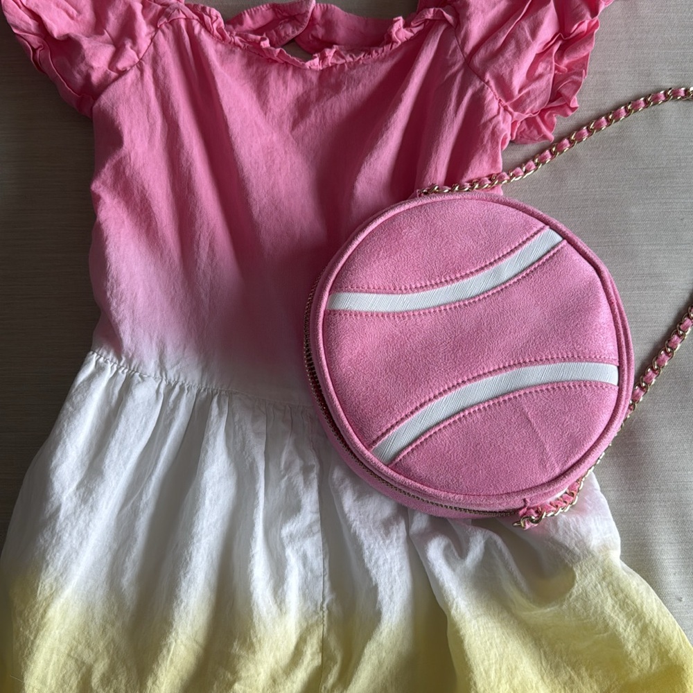 Janie and Jack Serena Williams collection size 8 with purse romper